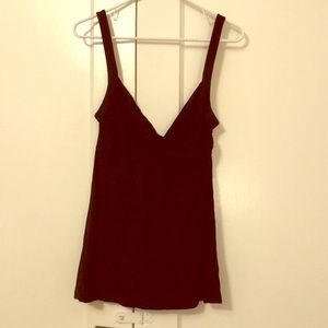 BCBGMAXAZRIA empire waist tank top